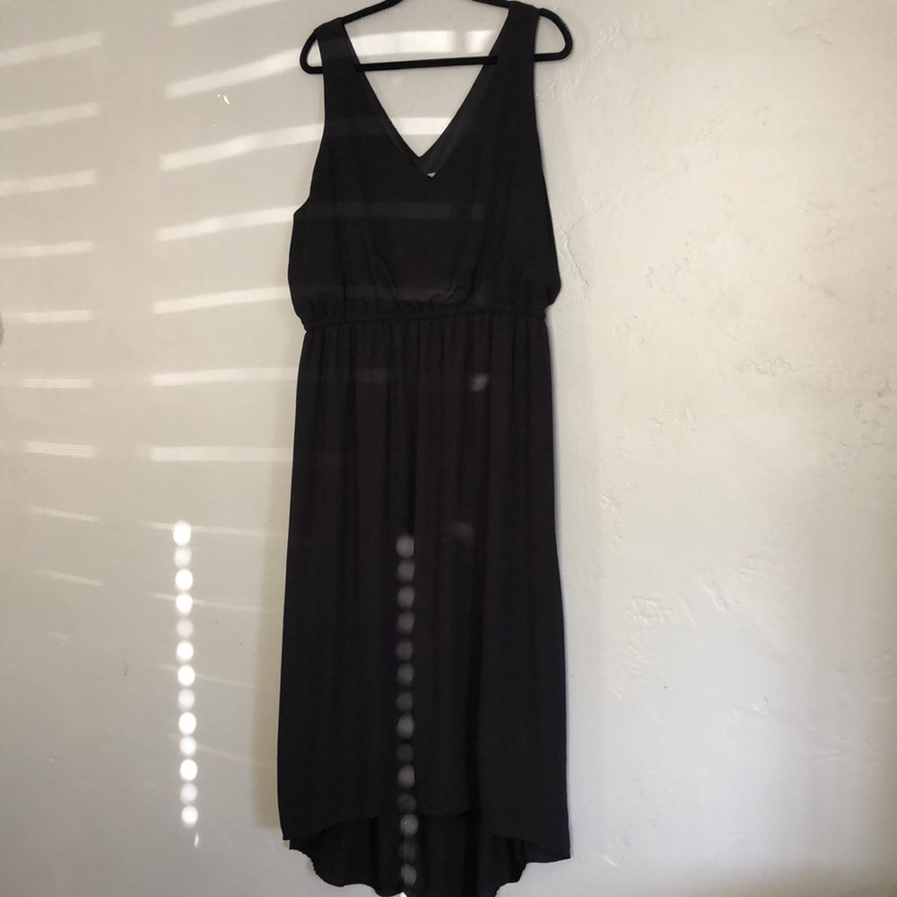 Empire Waist Asymmetrical Hem dress
